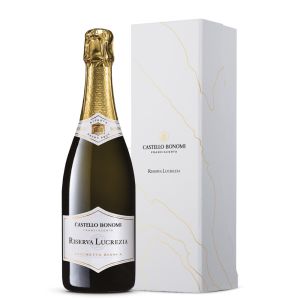 Franciacorta Extra Brut Cuvée Lucrezia Etichetta Bianca Docg 2009 Astuccio – Castello Bonomi